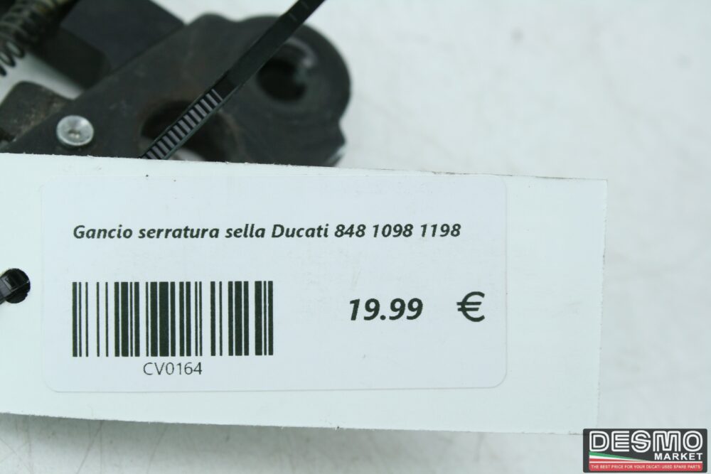 Gancio serratura sella Ducati 848 1098 1198