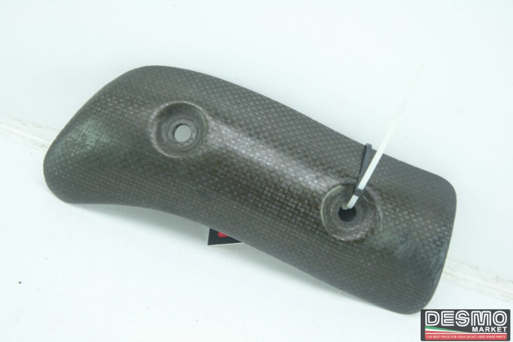 carbon exhaust heat shield Termignoni Ducati 749 999