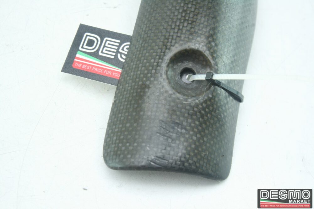 carbon exhaust heat shield Termignoni Ducati 749 999 - Image 3