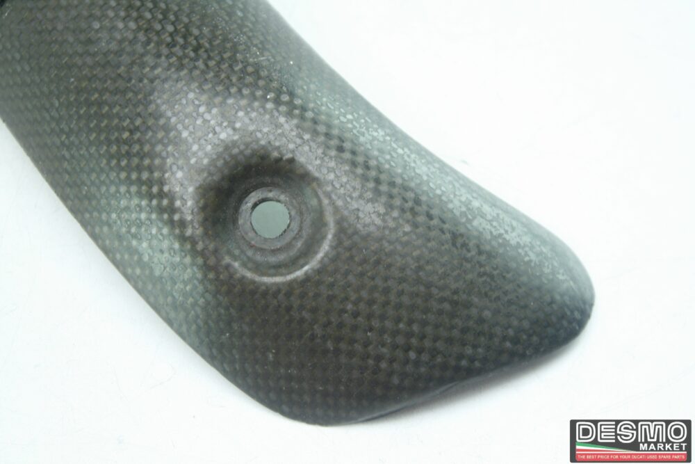 carbon exhaust heat shield Termignoni Ducati 749 999 - Image 4