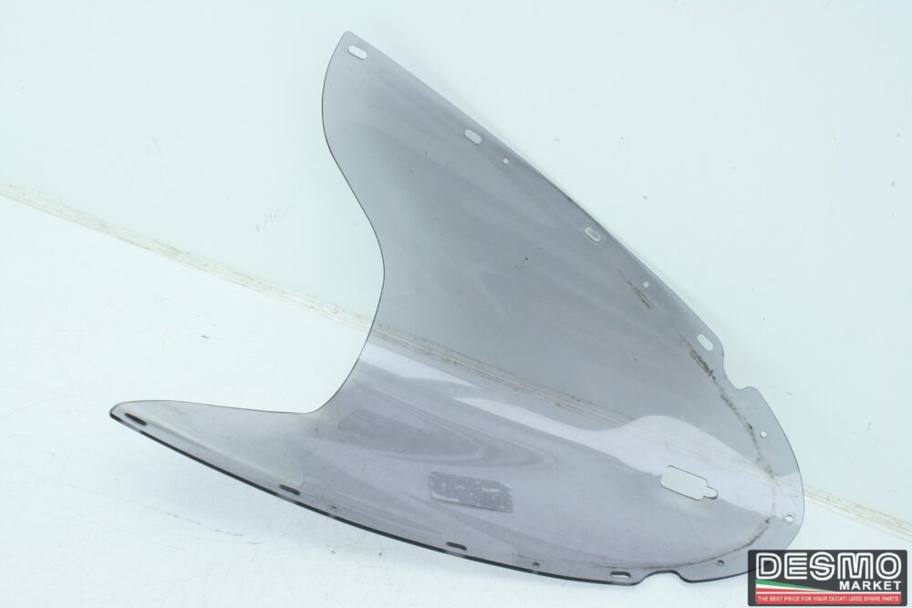 Plexi plexiglass double bubble smoked Ducati 848 1098 1198 - Image 2