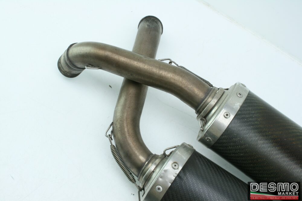 carbon end pipes 45 mm ducati 748 916 996 998 - Image 6