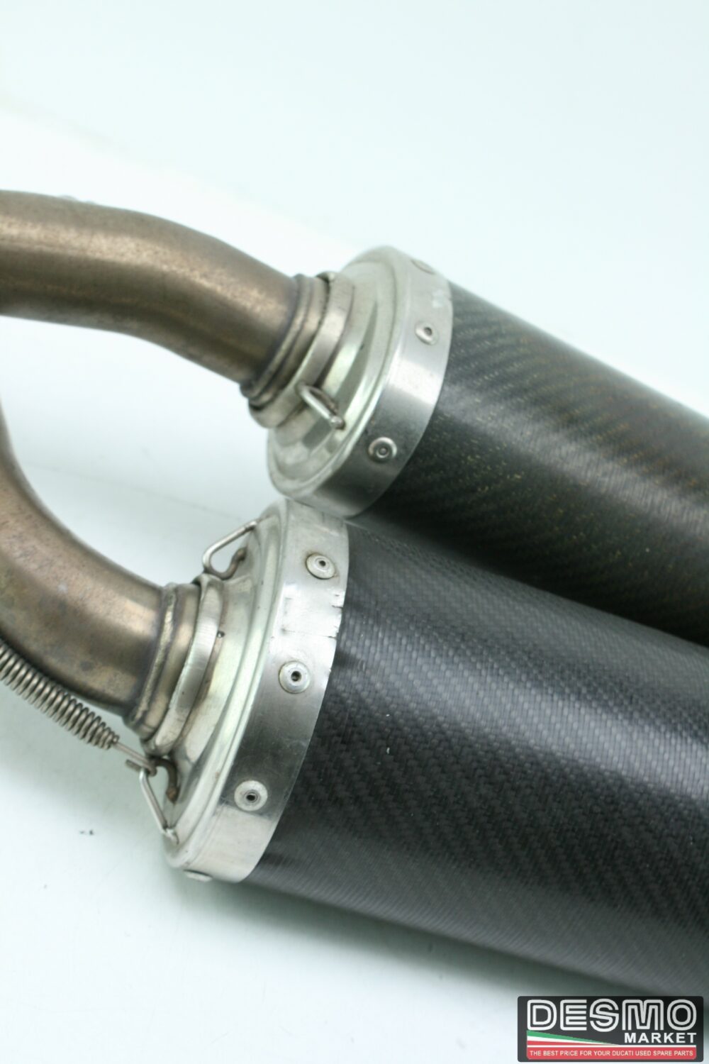 carbon end pipes 45 mm ducati 748 916 996 998 - Image 7