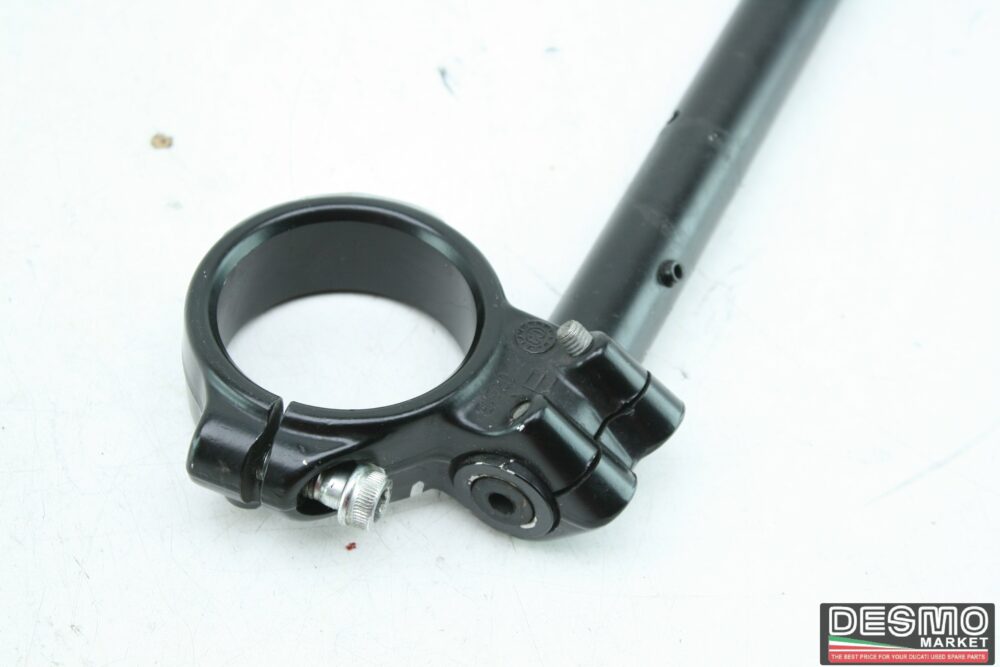 Black painted right half handlebar Ducati 848 1098 1198 - Image 2