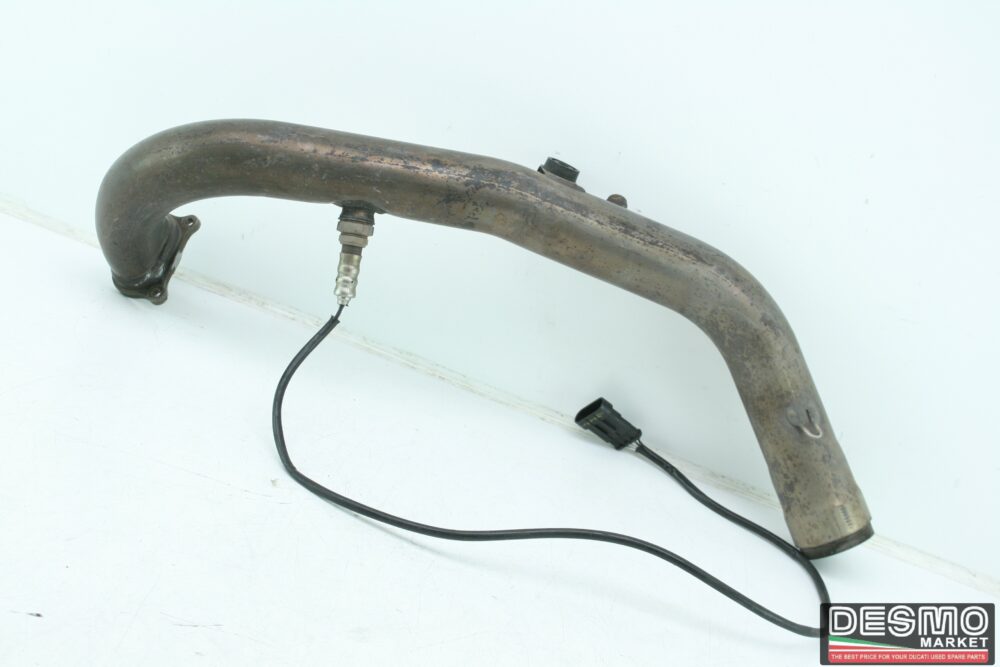 Horizontal exhaust manifold pipe Ducati 848 1098