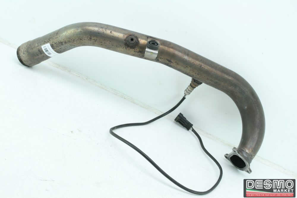 Horizontal exhaust manifold pipe Ducati 848 1098 - Image 2