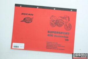 Catalogo ricambi ufficiale Ducati 400 desmodue 1995