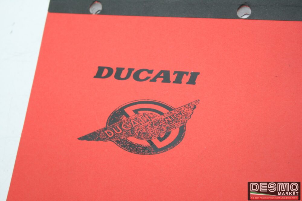 Catalogo ricambi ufficiale Ducati 400 desmodue 1995