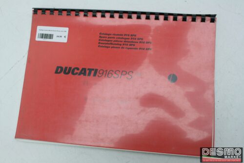 Catalogo ricambi ufficiale Ducati 916 sps anno 1998