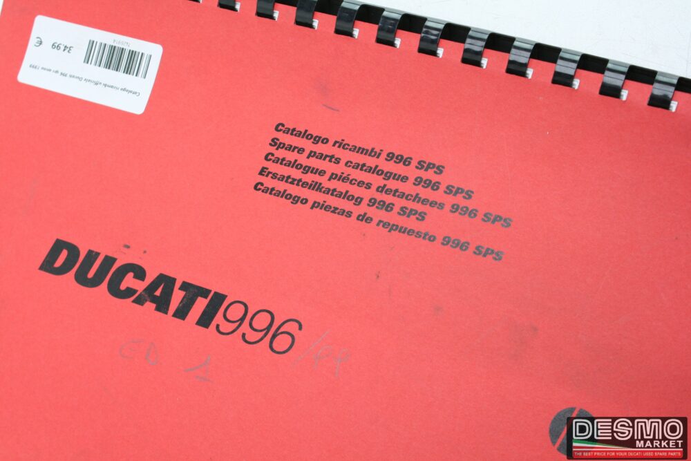 Official spare parts catalog Ducati 996 sps year 1999 - Image 3