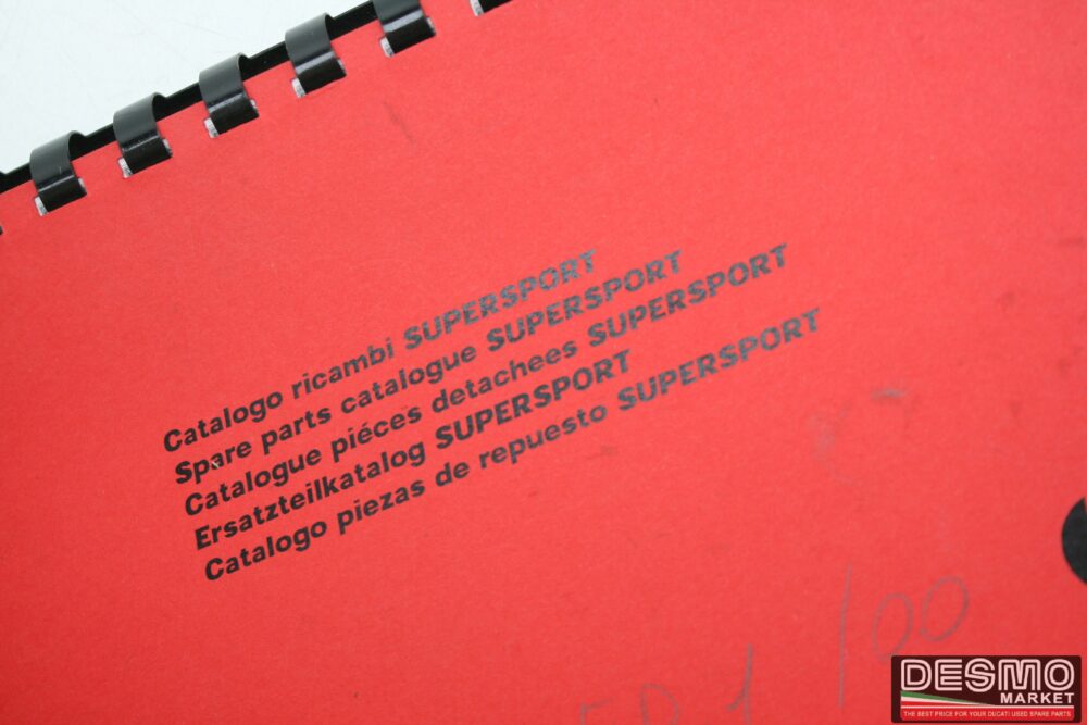 Catalogo ricambi ufficiale Ducati S 750 Sport  anno 2001