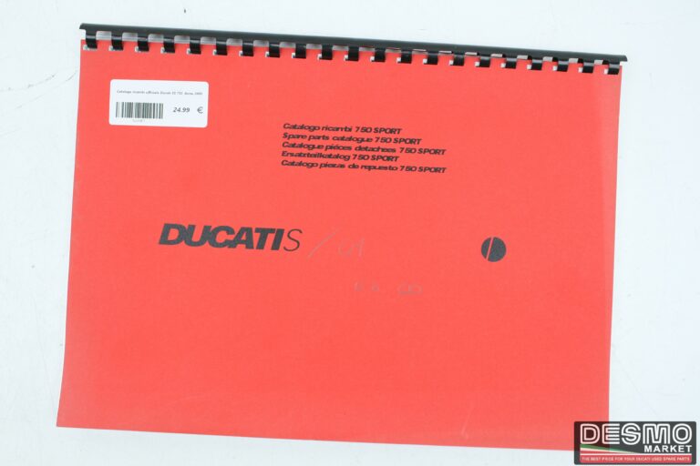 Catalogo ricambi ufficiale Ducati SS 750  Anno 2000