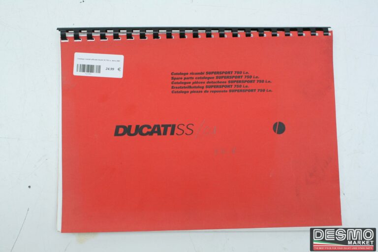 Catalogo ricambi ufficiale Ducati SS 750 i.e. Anno 2001