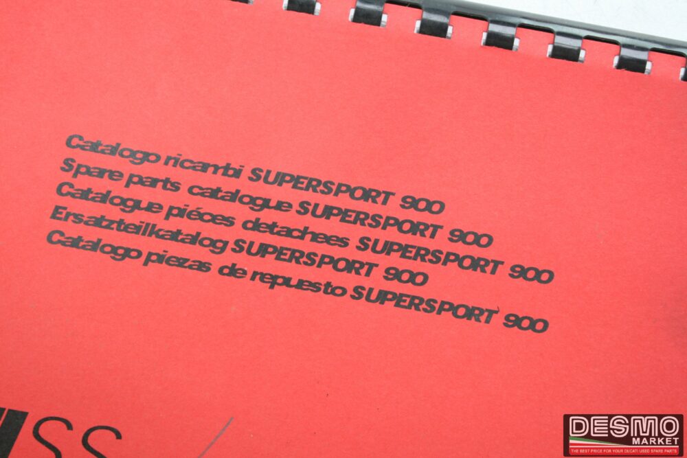 Catalogo ricambi ufficiale Ducati SS 900 anno 2000