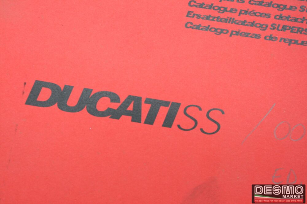 Catalogo ricambi ufficiale Ducati SS 900 anno 2000