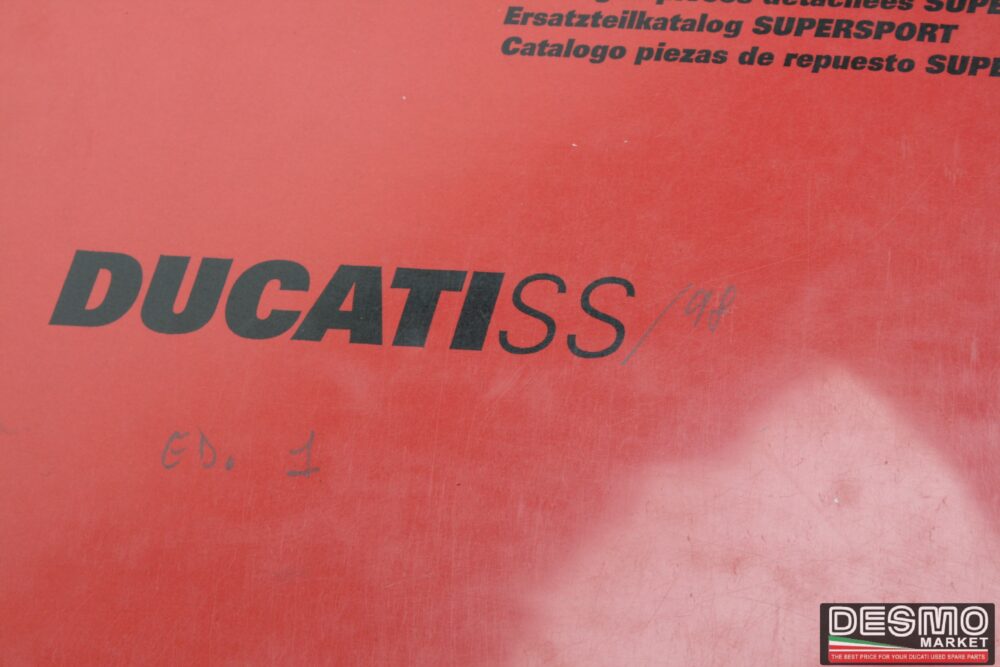 Catalogo ricambi ufficiale Ducati SS anno 1998