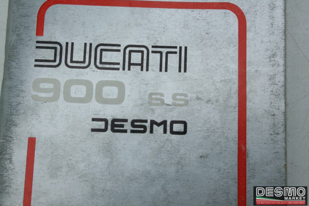 Ducati 900 ss Desmo 1980 User and Maintenance Manual - Image 3