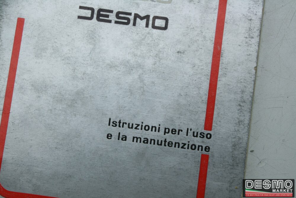 Ducati 900 ss Desmo 1980 User and Maintenance Manual - Image 4