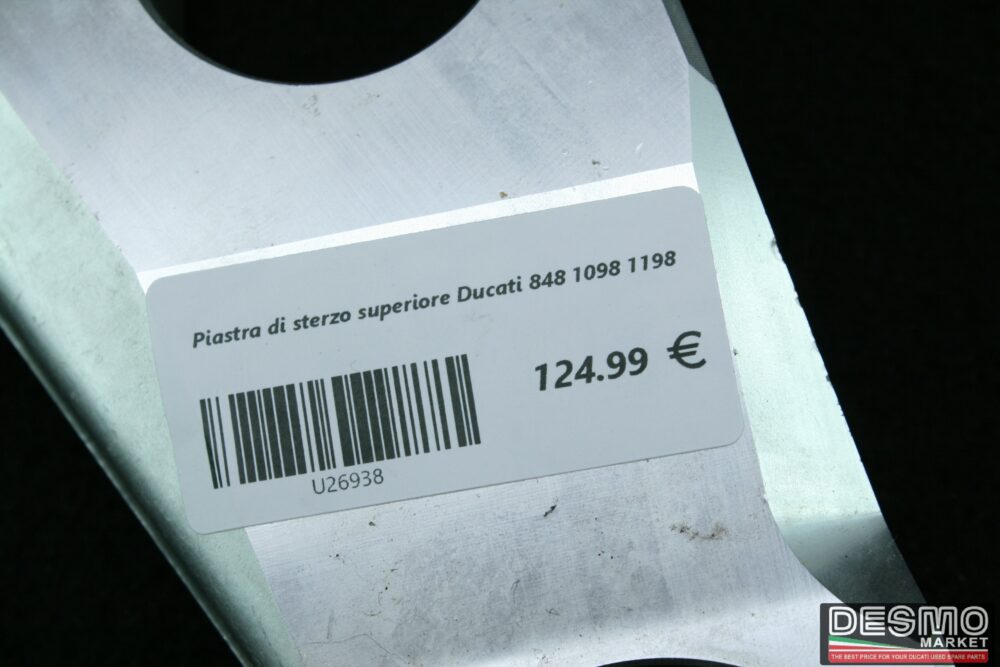 Piastra di sterzo superiore Ducati 848 1098 1198