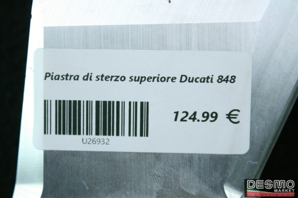 Piastra di sterzo superiore Ducati 848