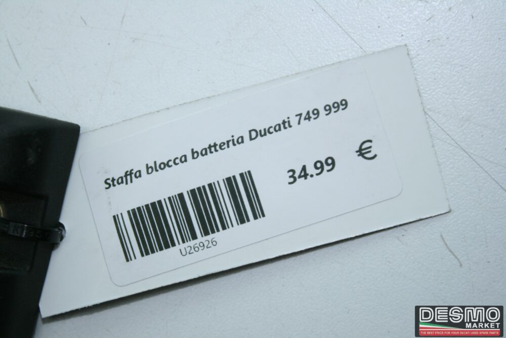 Staffa blocca batteria Ducati 749 999