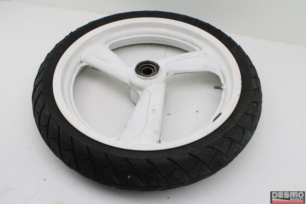 Front rim White Cagiva mito 125 - Image 7