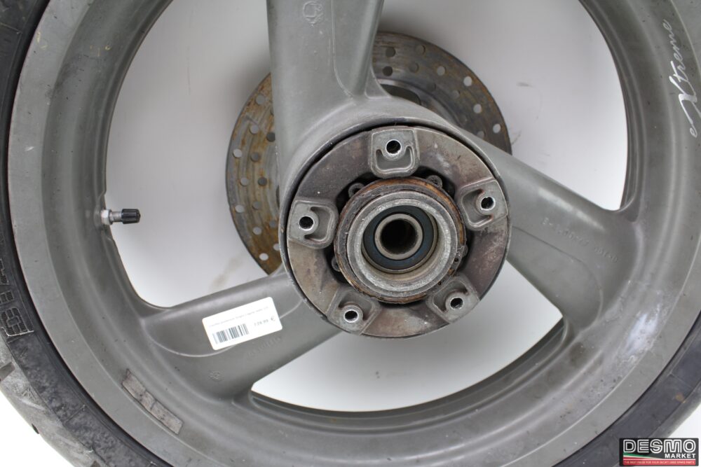 Rear wheel Grey Cagiva mito 125 - Image 3