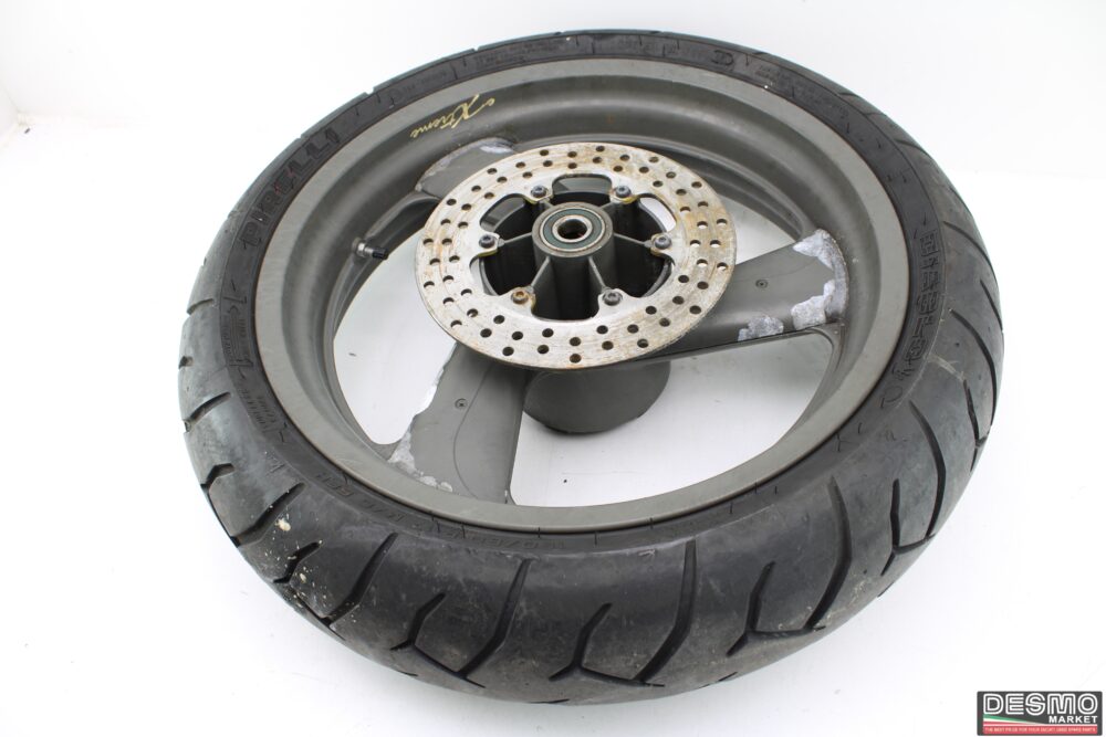 Rear wheel Grey Cagiva mito 125 - Image 5