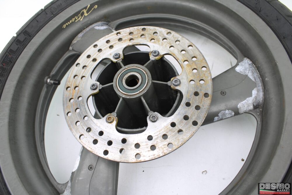 Rear wheel Grey Cagiva mito 125 - Image 6