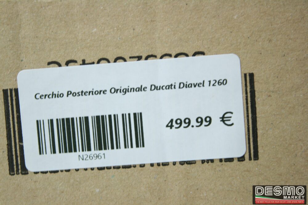 Cerchio Posteriore Originale Ducati Diavel 1260