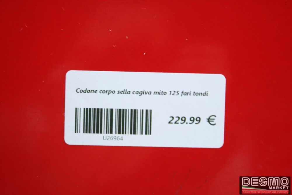 Codone corpo sella cagiva mito 125 fari tondi