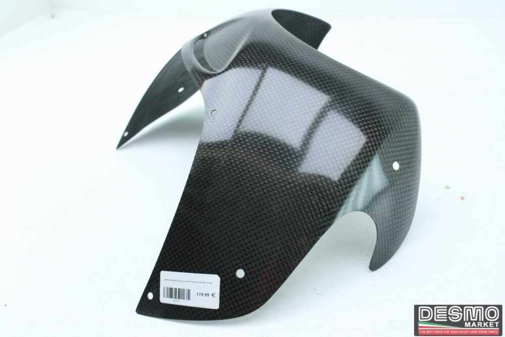 Carbon fiber headlight fairing Ducati monster 600 750 900 - Image 10