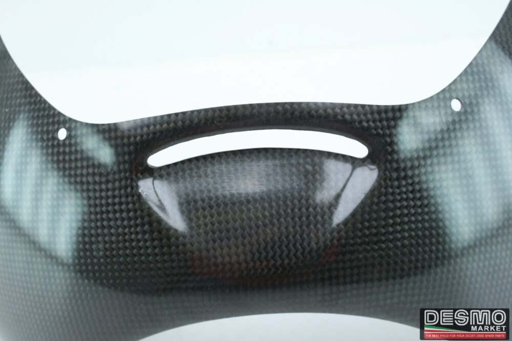 Carbon fiber headlight fairing Ducati monster 600 750 900 - Image 11