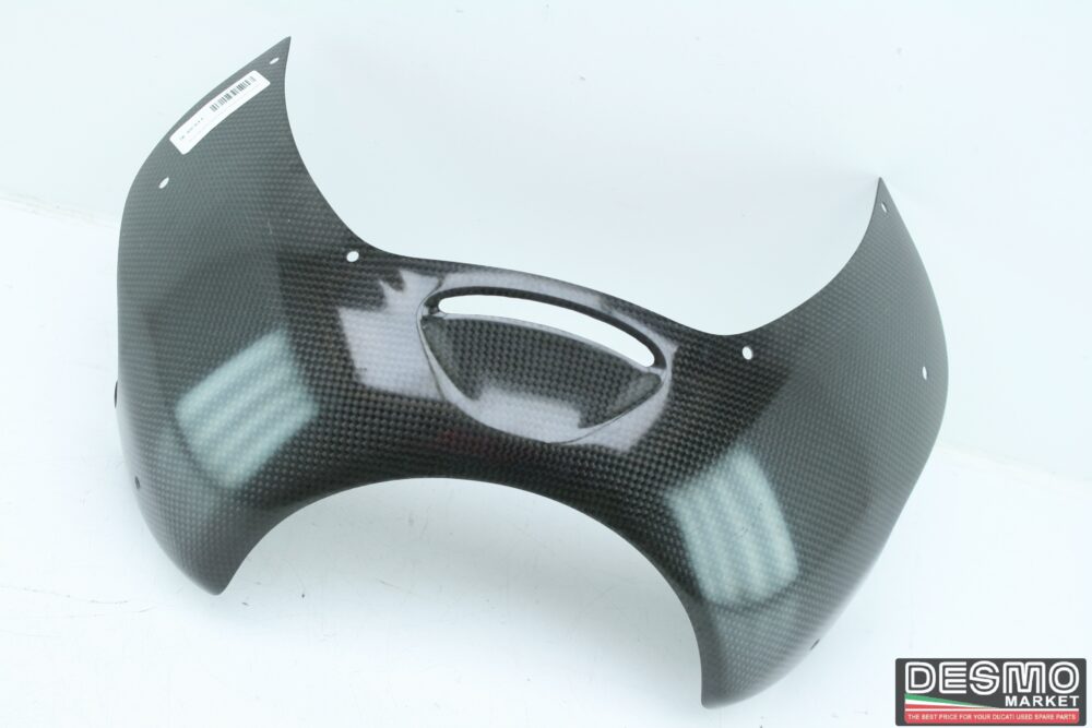 Carbon fiber headlight fairing Ducati monster 600 750 900 - Image 7