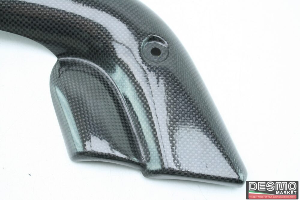 Carbon exhaust heat shield Ducati 998R - Image 3