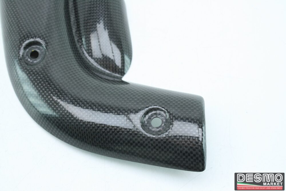 Carbon exhaust heat shield Ducati 998R - Image 4