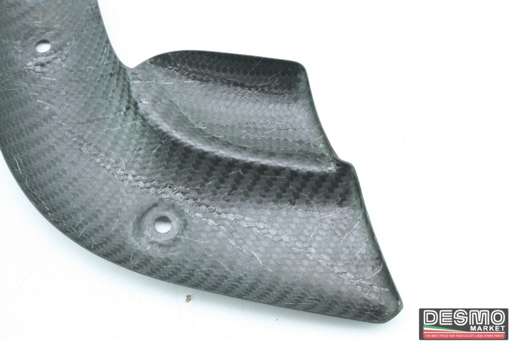 Carbon exhaust heat shield Ducati 998R - Image 5