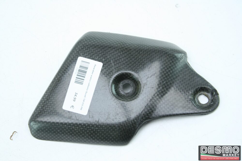 Paracalore scarico carbonio Ducati 748 916 996