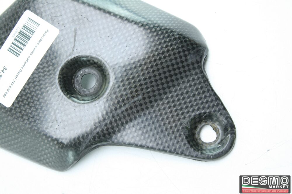 Carbon Exhaust Heat Shield Ducati 748 916 996 - Image 3