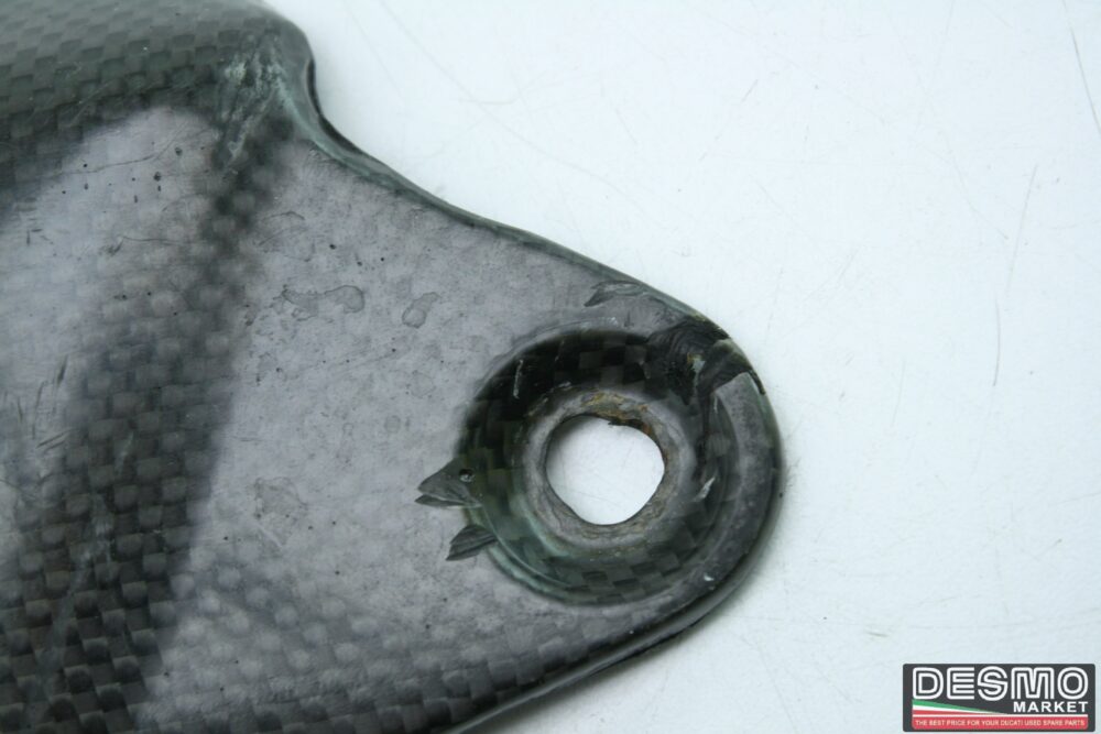 Carbon Exhaust Heat Shield Ducati 748 916 996 - Image 4