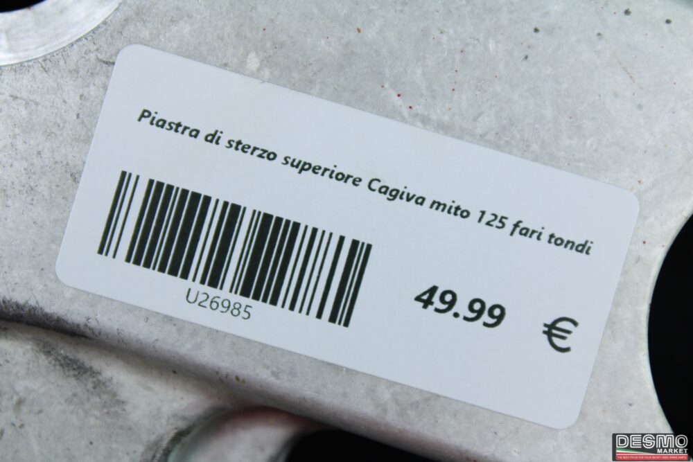 Piastra di sterzo superiore Cagiva mito 125 fari tondi