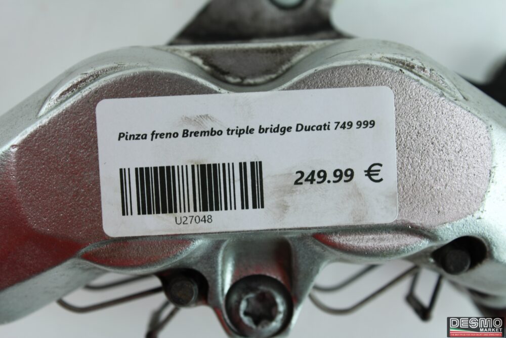 Brembo triple bridge brake caliper Ducati 749 999 - Image 7