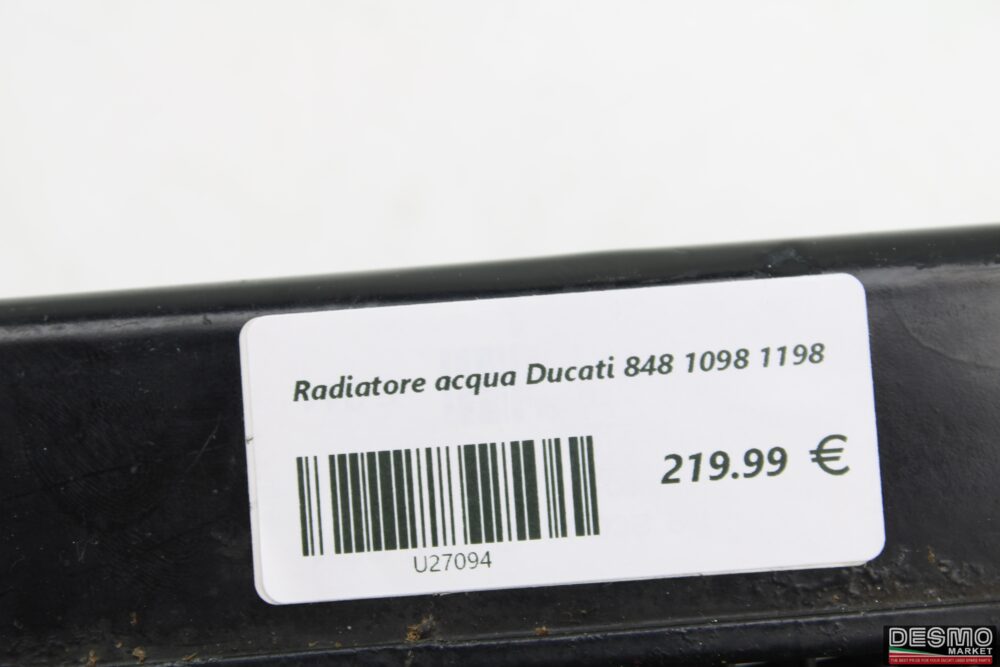 Radiatore acqua Ducati 848 1098 1198