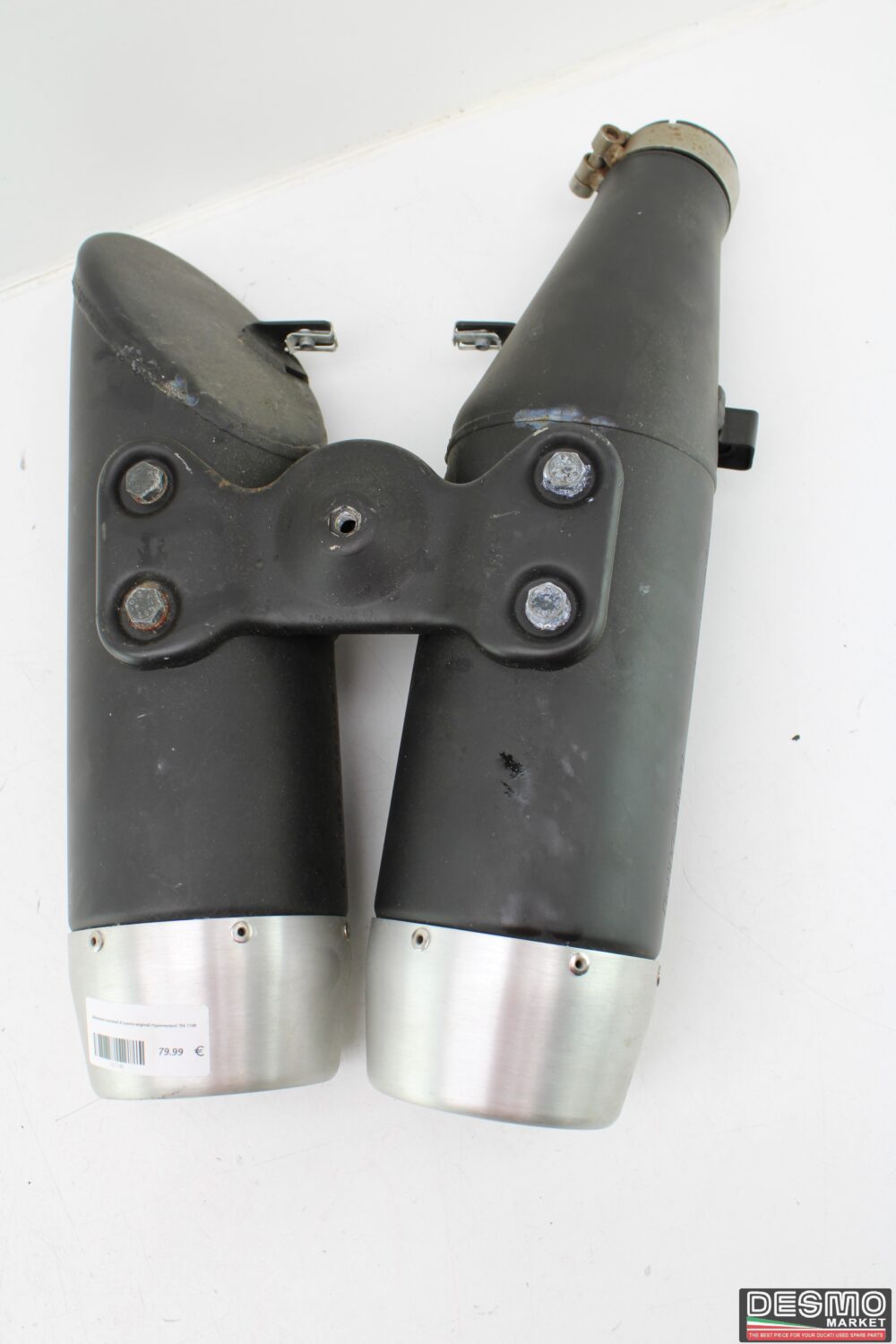 Original Hypermotard 796 1100 exhaust mufflers