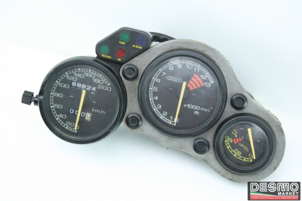 Complete dashboard instrumentation Cagiva mito 125 round headlights