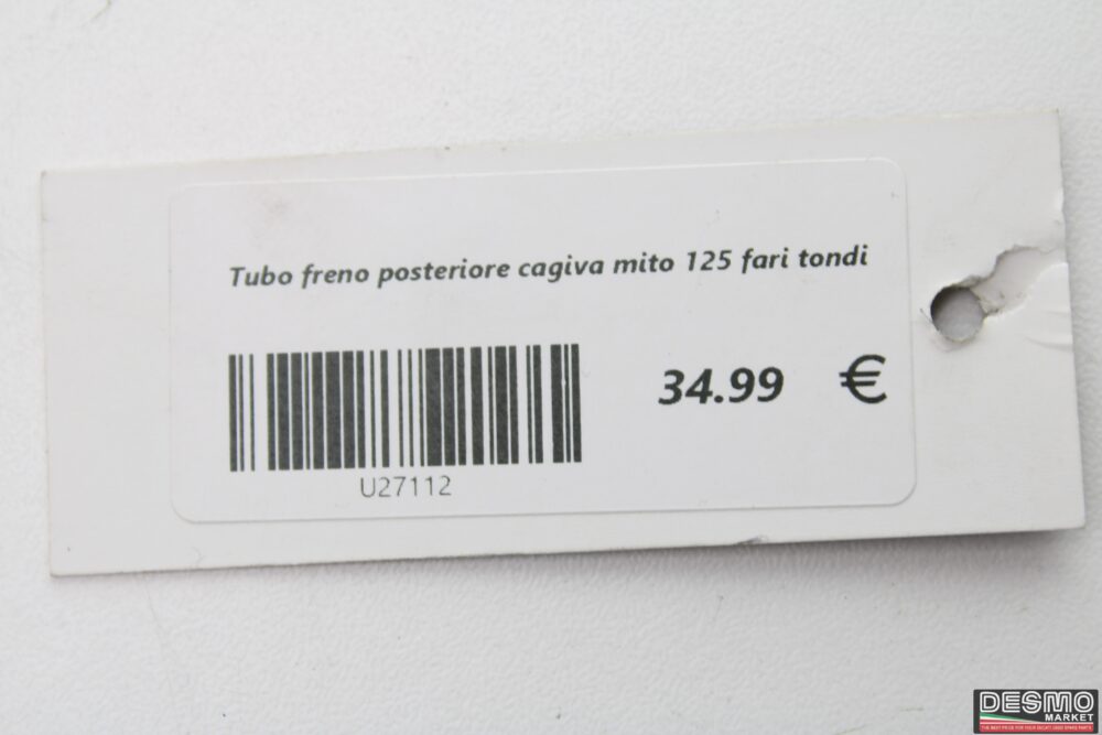 Tubo freno posteriore cagiva mito 125 fari tondi